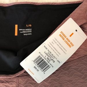 Lucy Pants - NWT Lucy Studio Hatha High Rise Legging Lucy Pants - NWT Lucy Studio Hatha High Rise Legging